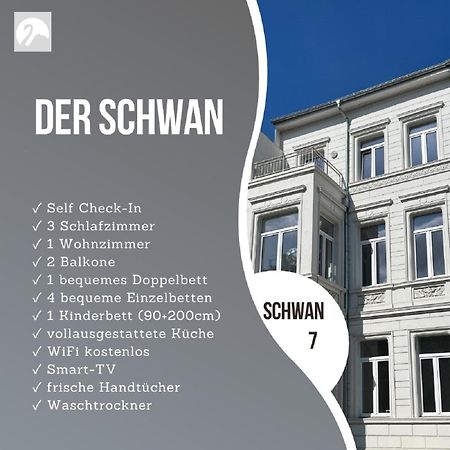 Der Schwan 7 - 3 Schlafzimmer - 2 Balkone - Zentral - 100 Qm Düren - Eifel 外观 照片